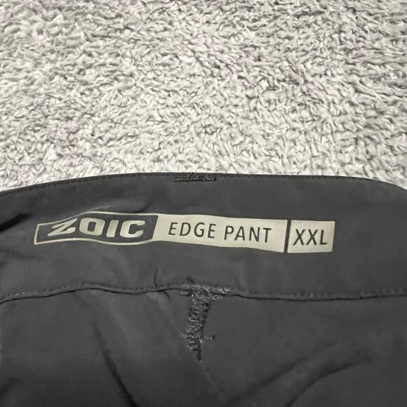 Zoic Pants Mens XXL Gray Edge Cycling Lightweight Stretch Outdoors Hike - Picture 6 of 11